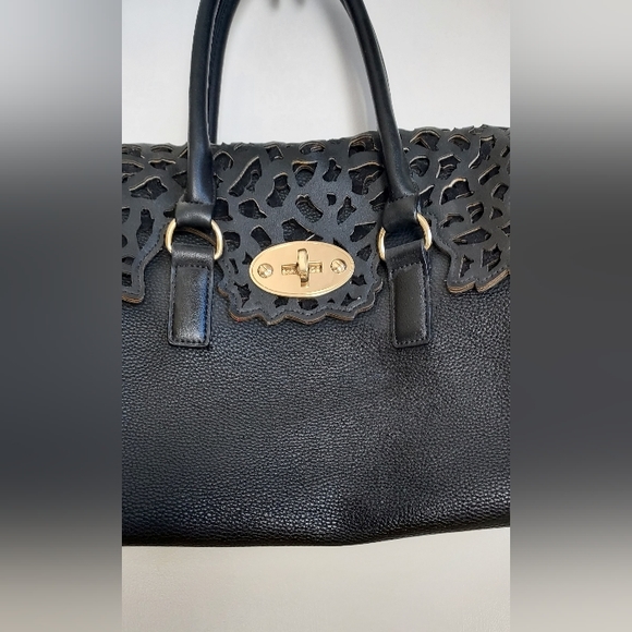 Vintage shoulder black bag - Picture 4 of 7